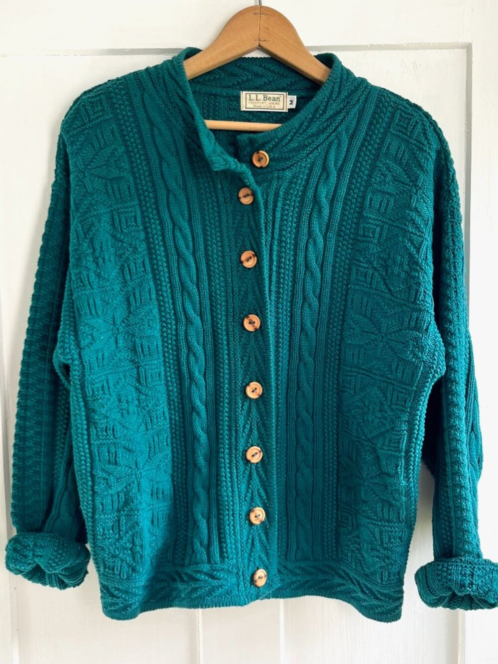 Vintage L.L.Bean Cotton Cardigan